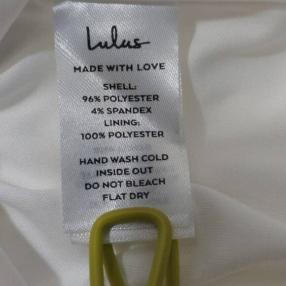 LULU'S SZ S Romance for the Ages White Long Sleeve Maxi Bridal Dress NEW B132 - Picture 5 of 9